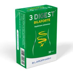3 Digest Bilaforte, 30 capsule, Laropharm