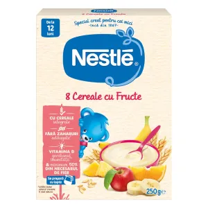 8 Cereale cu fructe, 250G, de la 12 luni, Nestle