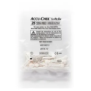 Ace sterile Softclix Accu Chek, 25 bucati, Roche Diagnostics International