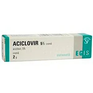 Aciclovir crema 50 mg/g, 2 g, Egis Pharmaceuticals