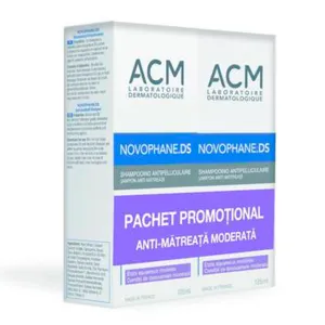 Acm Novophane pachet promotional anti-matreata moderata 2 x 125 ml, Magna Cosmetics
