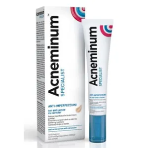 Acneminum ser anti-acnee cu corector, 10 ml, Aflofarm Romania