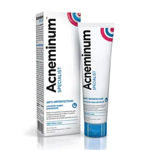 Acneminum Specialist crema de noapte, 30 ml, Aflofarm Romania