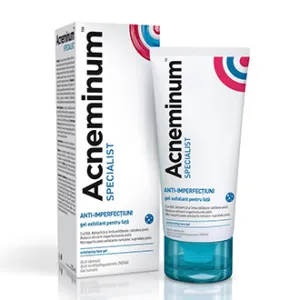 Acneminum Specialist gel exfoliant fata, 125 ml, Aflofarm Romania