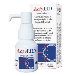 Actylid lipogel oftalmic, 15 ml, Inocare Pharm