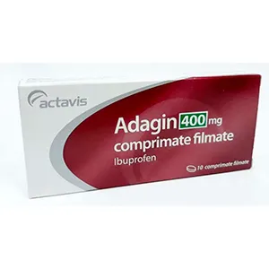 Adagin 400 mg, 10 comprimate, Teva Pharmaceuticals 