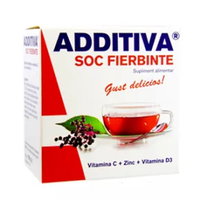 Additiva Soc +Vitamina C+Zinc+Vitamina D3,  10 plicuri, Dr.Scheffler