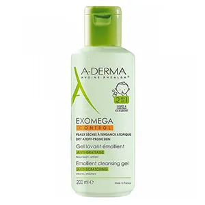 A-derma Exomega Control Gel 2 in 1, 200 ml, Pierre Fabre Dermo-CosmetiqueS