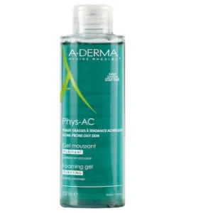 A-derma gel de curatare pentru tenul cu tendinta acneica Phys-AC, 200 ml, Pierre Fabre Dermo-Cosmetique