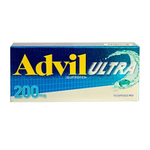 Advil Ultra 200 mg, 10 capsule moi, Glaxosmithkline Consumer Healthcare