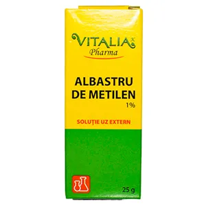 Albastru de metilen 1%, solutie, 25 grame, Viva Pharma Distribution