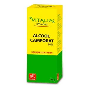 Alcool Camforat 10%, 40 g, Viva Pharma Distribution