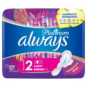 Always Platinum Super absorbante, 7 bucati, Procter & Gamble Distribution