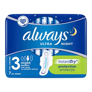 Always Ultra Night absorbante, 7 bucati, Procter & Gamble Distribution
