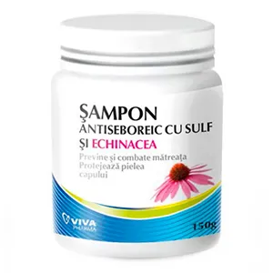 sampon antiseboreic cu sulf si echinacea, 150 g, Viva Pharma Distribution