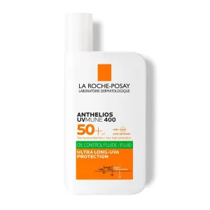 Anthelios UV-Mune oil Control fluid invizibil SPF50+, 50 ml, L`a RochePosay