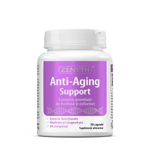 Anti-Aging Support pentru protectie antioxidanta, 30 Capsule, Zenyth