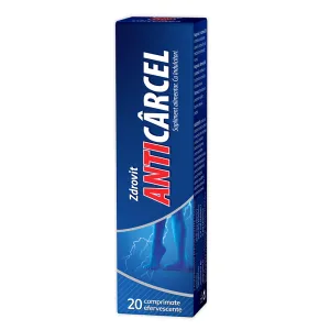 Anticarcel, 20 comprimate efervescente, Natur Produkt Zdrovit