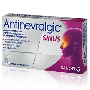 Antinevralgic Sinus, 12 comprimate, Sanofi Romania