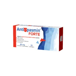 Antispasmin Forte 80mg, 20 comprimate, Biofarm