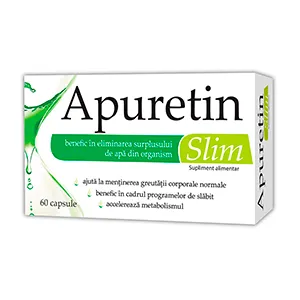 Apuretin Slim, 60 comprimate, Natur Produkt Zdrovit