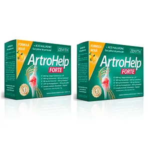 Artrohelp Forte pulbere solutie orala, 28 plicuri unidoze+Artrohelp Forte pulbere solutie orala, 14 plicuri unidoze CADOU, Zenyth Pharmaceuticals