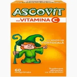 Ascovit portocala, 60 comprimate, Omega Pharma