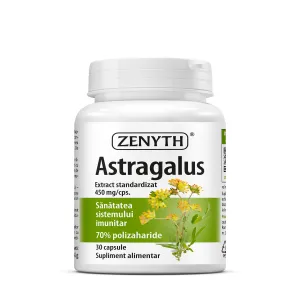 Astragalus pentru imunitate si vitalitate, 30 Capsule, Zenyth