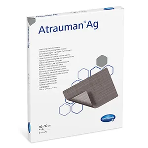 Atrauman Ag plasture cu unguent 10 x 10 cm, 10 bucati, Paul Hartmann