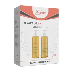 Avene Xeracalm A.D. ulei de dus, 2 x 400ml Pachet Promotional, Pierre Fabre Dermo-Cosmetique