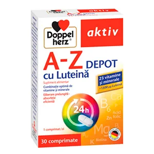 A-Z depot luteină, 30 comprimate, Queisser Pharma 