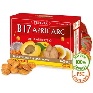 B17 Apricarc cu ulei de caise cutie,  60 capsule, Terezia