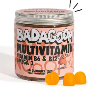 Badagoom Multivitamin Adults Omega 3, 60 jeleuri