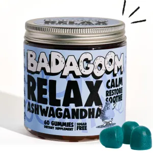 Badagoom Relax Ashwagandha, 60 jeleuri, Badagoom