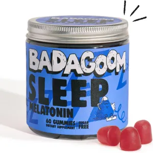 Badagoom Sleep Melatonina, 60 jeleuri gumate, Badagoom