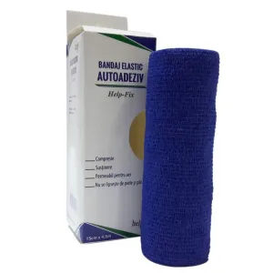 Bandaj elastic, 15 cm x 4.5 m, 1 bucata, Help