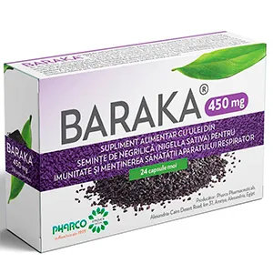 Baraka Forte, 60 capsule gelatinoase moi, Pharco Impex 93