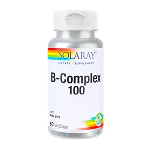 B-Complex 100mg, 50 capsule vegetale, Secom