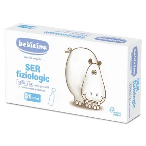 Bebicina ser fiziologic, 20 fiole x 5ml, Omega Pharma