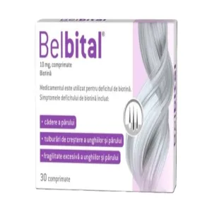 Belbital 10mg, 30 comprimate, Zdrovit