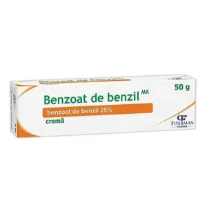 Benzoat de Benzil Crema, 50 g, Fiterman Pharma