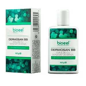 Benzoat de benzyl Dermosan BB emulsie, 60 g, Bio Eel