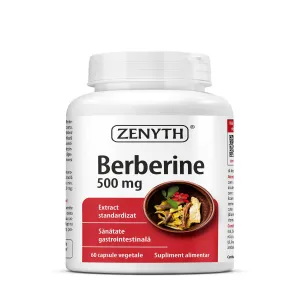 Berberine 500mg, 60 capsule, Zenyth