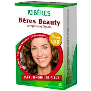 Beres Beauty par, unghii si piele, 30 comprimate, Beres Pharmaceuticals Private