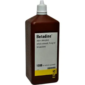 Betadine sapun chirurgical 75 mg/ml, 1000 ml, Egis Pharmaceuticals