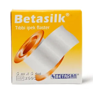 Betasilk, Banda adeziva suport matase, 5 cm x 5 m, Axabio Medical