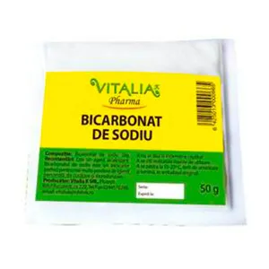 Bicarbonat de sodiu, 50 g, Viva Pharma Distribution