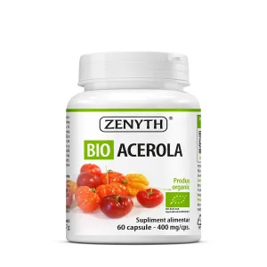 Bio Acerola sursa naturala de vitamina C, 60 Capsule, Zenyth