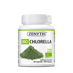 Bio Chlorella pentru detoxifiere si energie, 60 Capsule, Zenyth