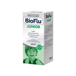 Bioflu Junior sirop, 100 ml, Biofarm